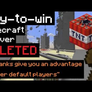 Deleting a pay-to-win minecraft server and trolling the owner (no way)